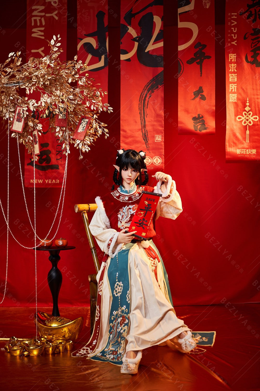 Calla sekspop (Bezlya Doll 163 cm E-cup 2.2CF siliconen)