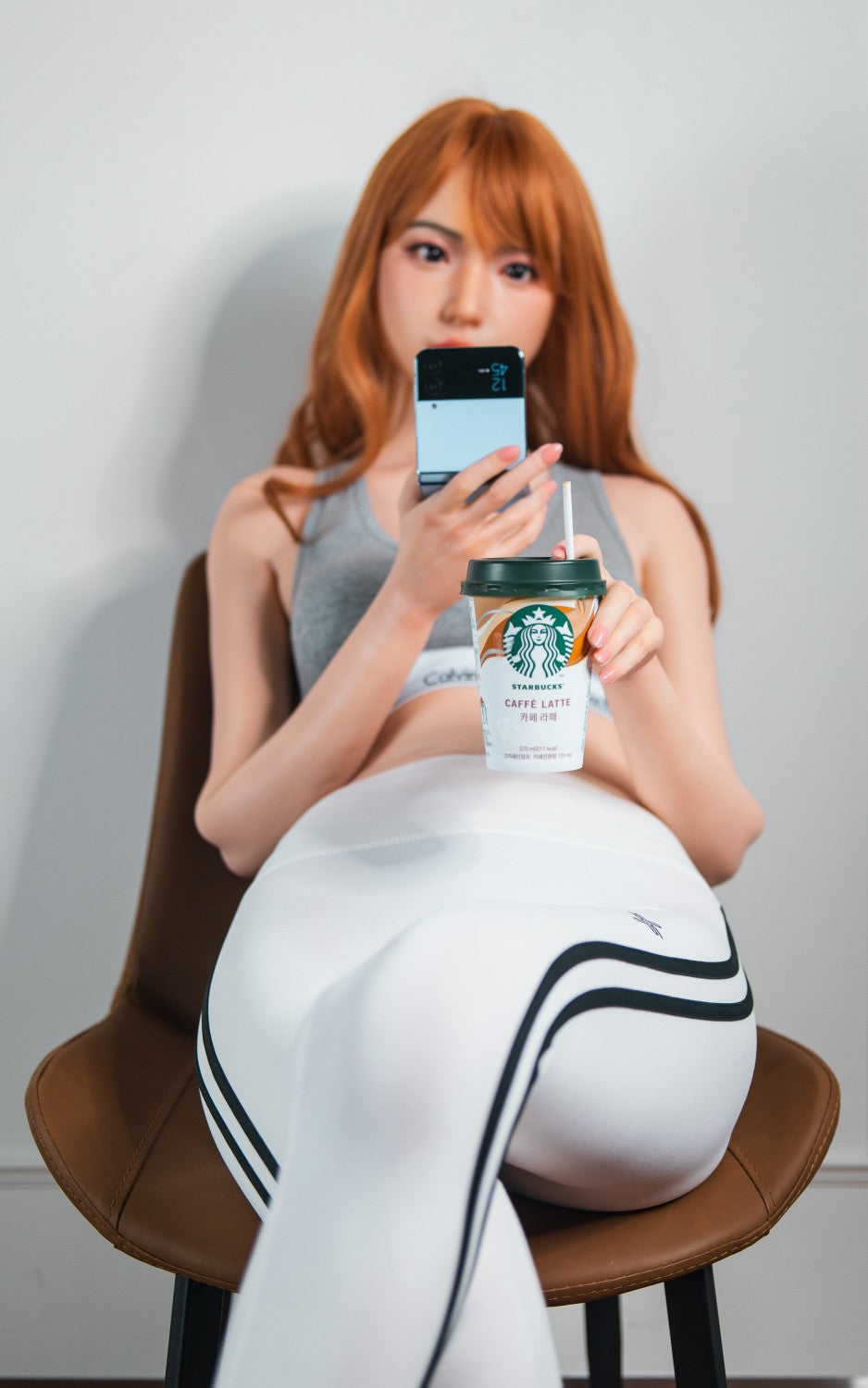Suyeon-sekspop (Zelex 168 cm B-cup KE02-1 siliconen)