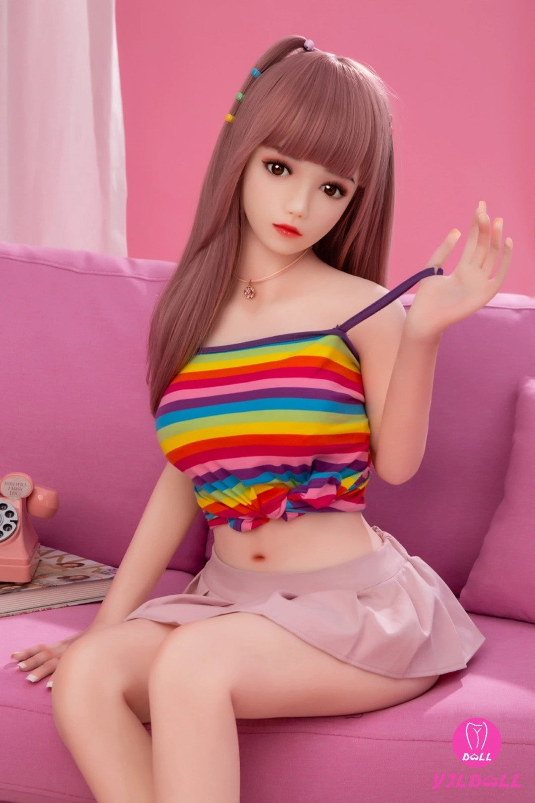 Bertha-sekspop (YJL Doll 148cm C-Cup #175 TPE+Siliconen)