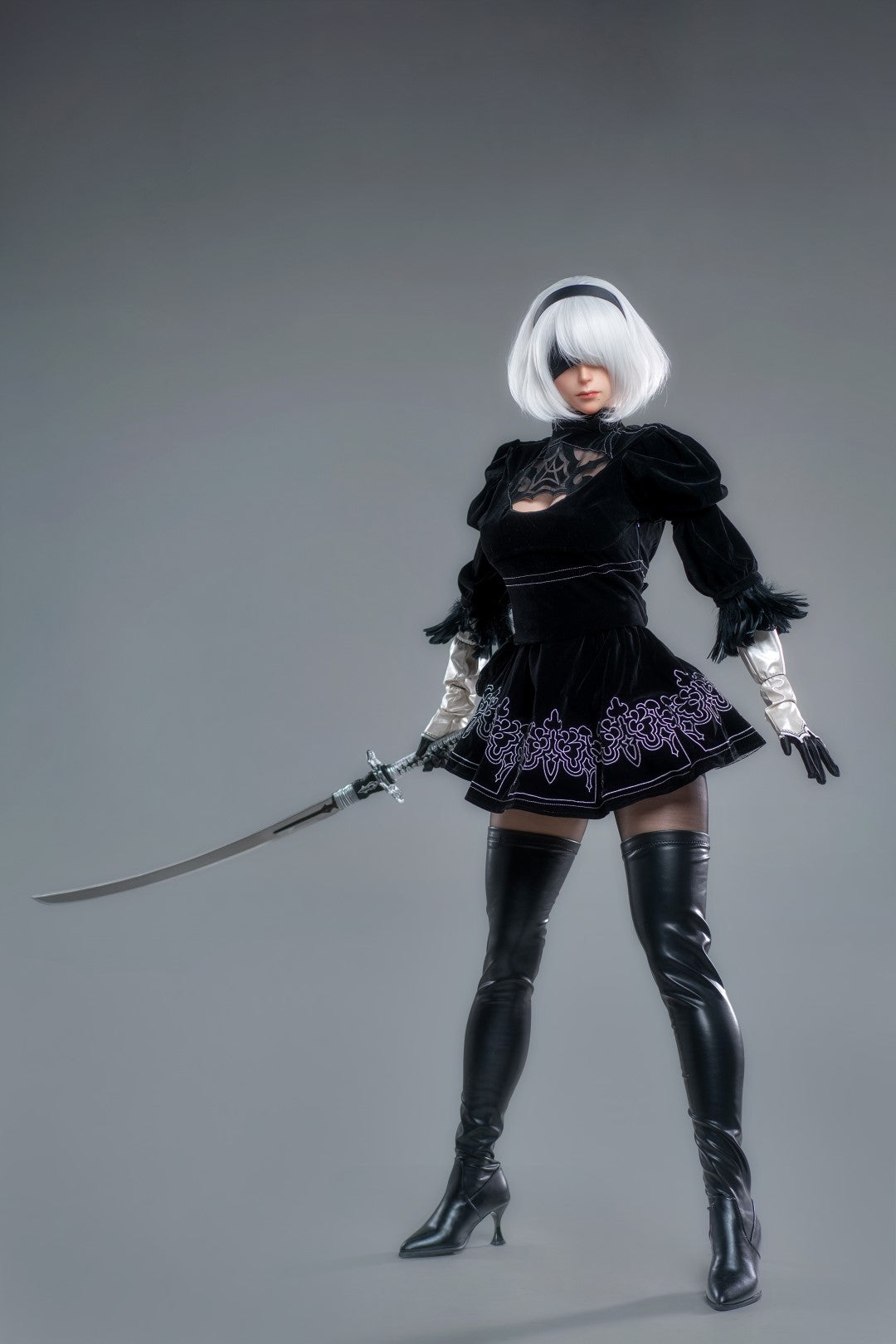 Yorha 2B Sex Doll (Game Lady 171cm e-cup nr. 18 siliconen)