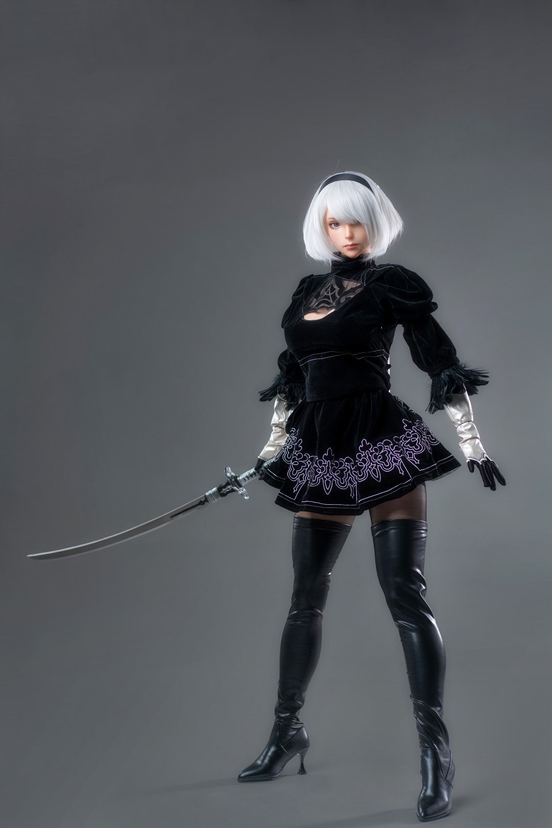 Yorha 2B Sex Doll (Game Lady 171cm e-cup nr. 18 siliconen)