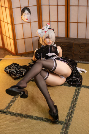 Yorha 2B Sex Doll (Game Lady 171cm e-cup nr. 24 siliconen)