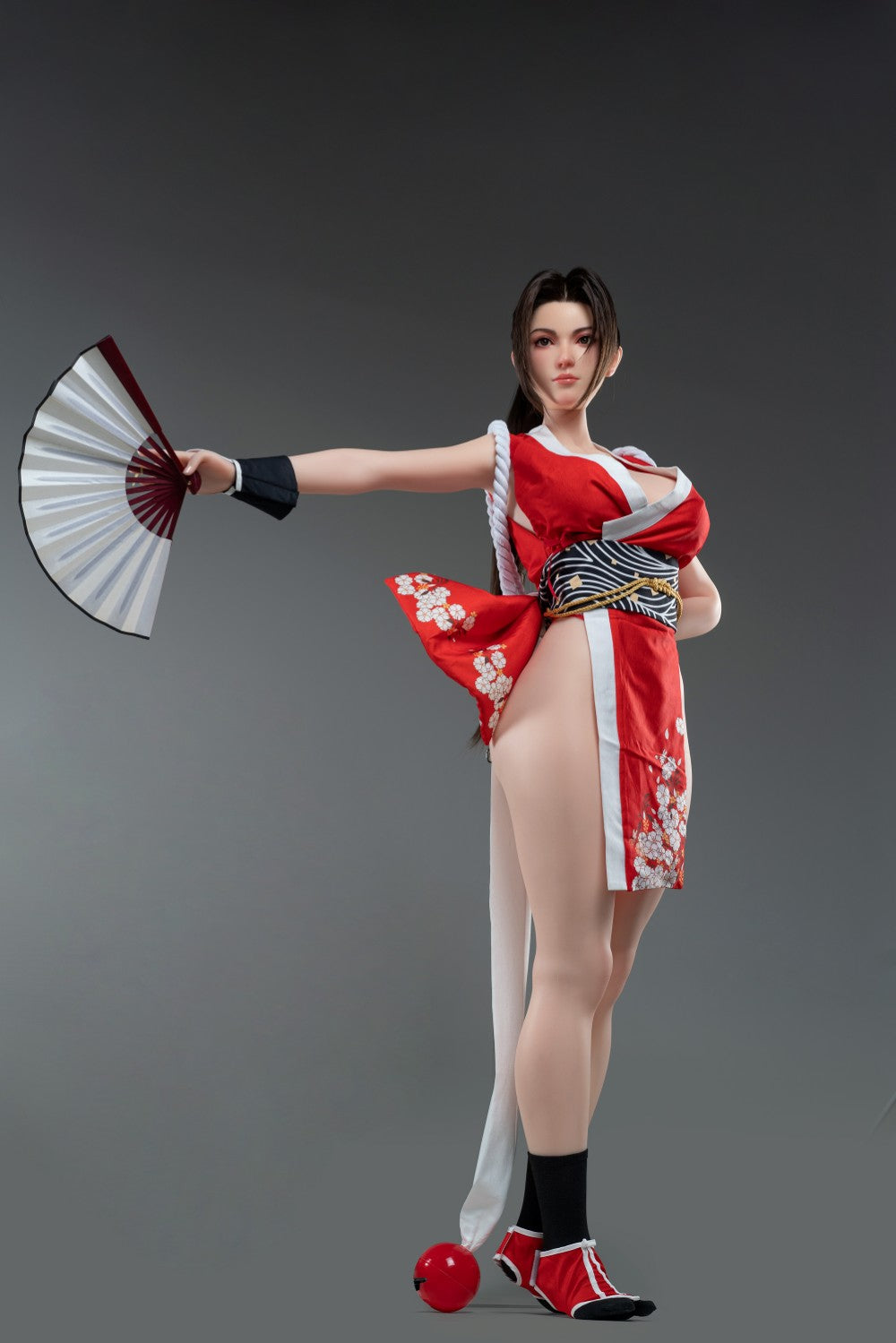 Mai Shiranui-sekspop (Game Lady 165 cm G-Cup nr. 28 siliconen)