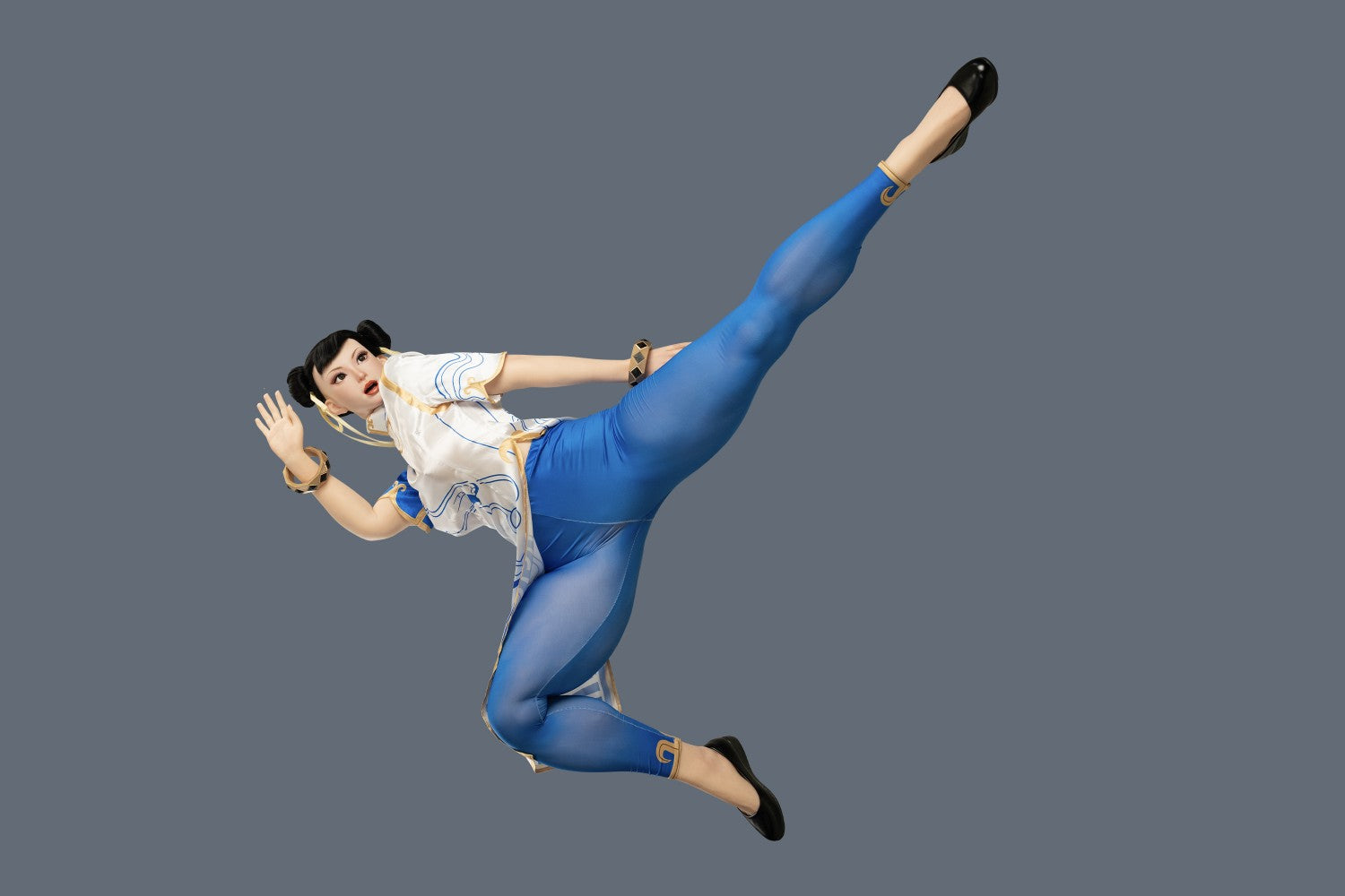 Chun Li-sekspop (Game Lady 169 cm F-Cup nr. 47-1 siliconen)