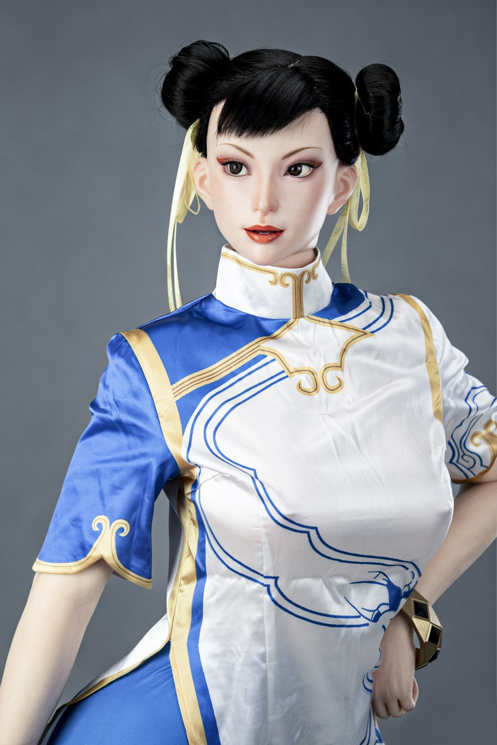 Chun Li-sekspop (Game Lady 169 cm F-Cup nr. 47-1 siliconen)