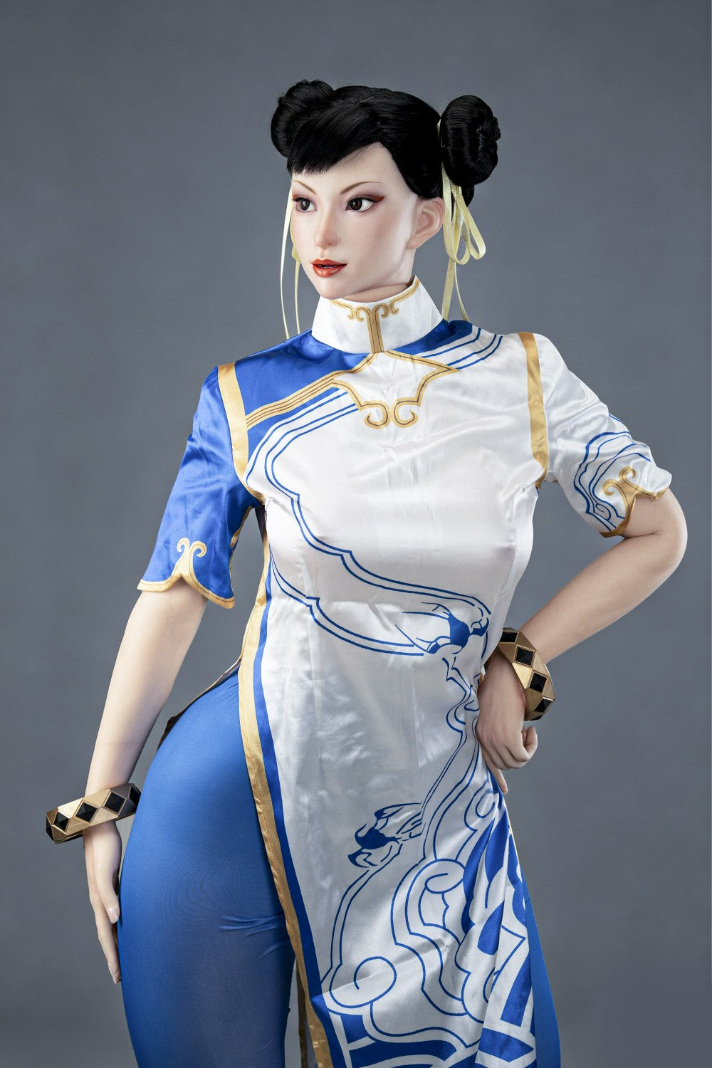 Chun Li-sekspop (Game Lady 169 cm F-Cup nr. 47-1 siliconen)