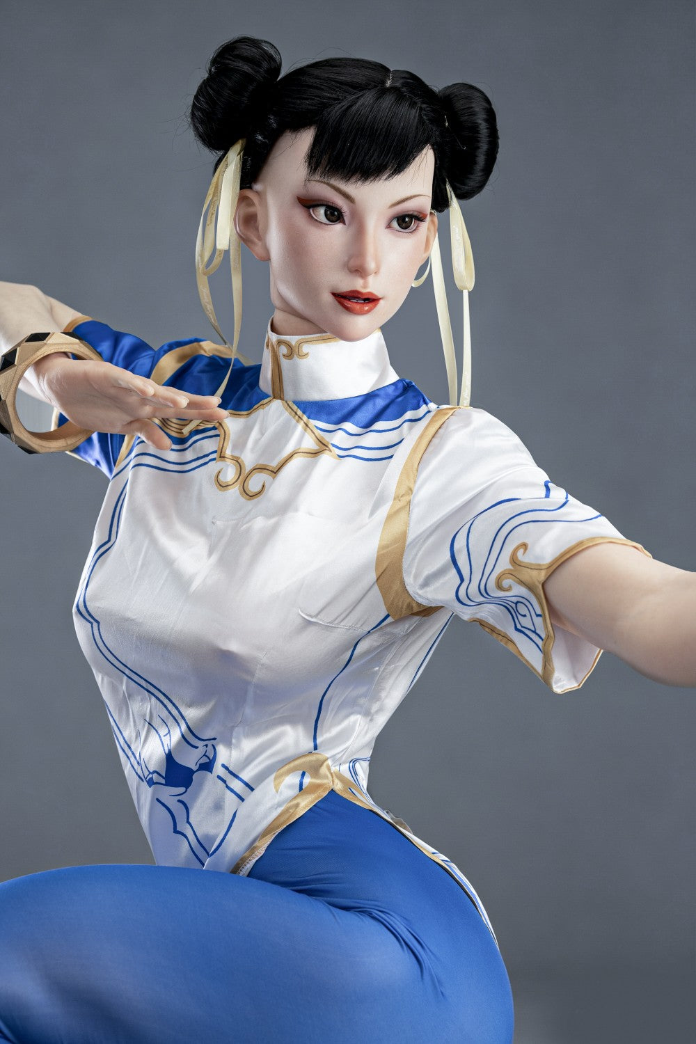 Chun Li-sekspop (Game Lady 169 cm F-Cup nr. 47-1 siliconen)