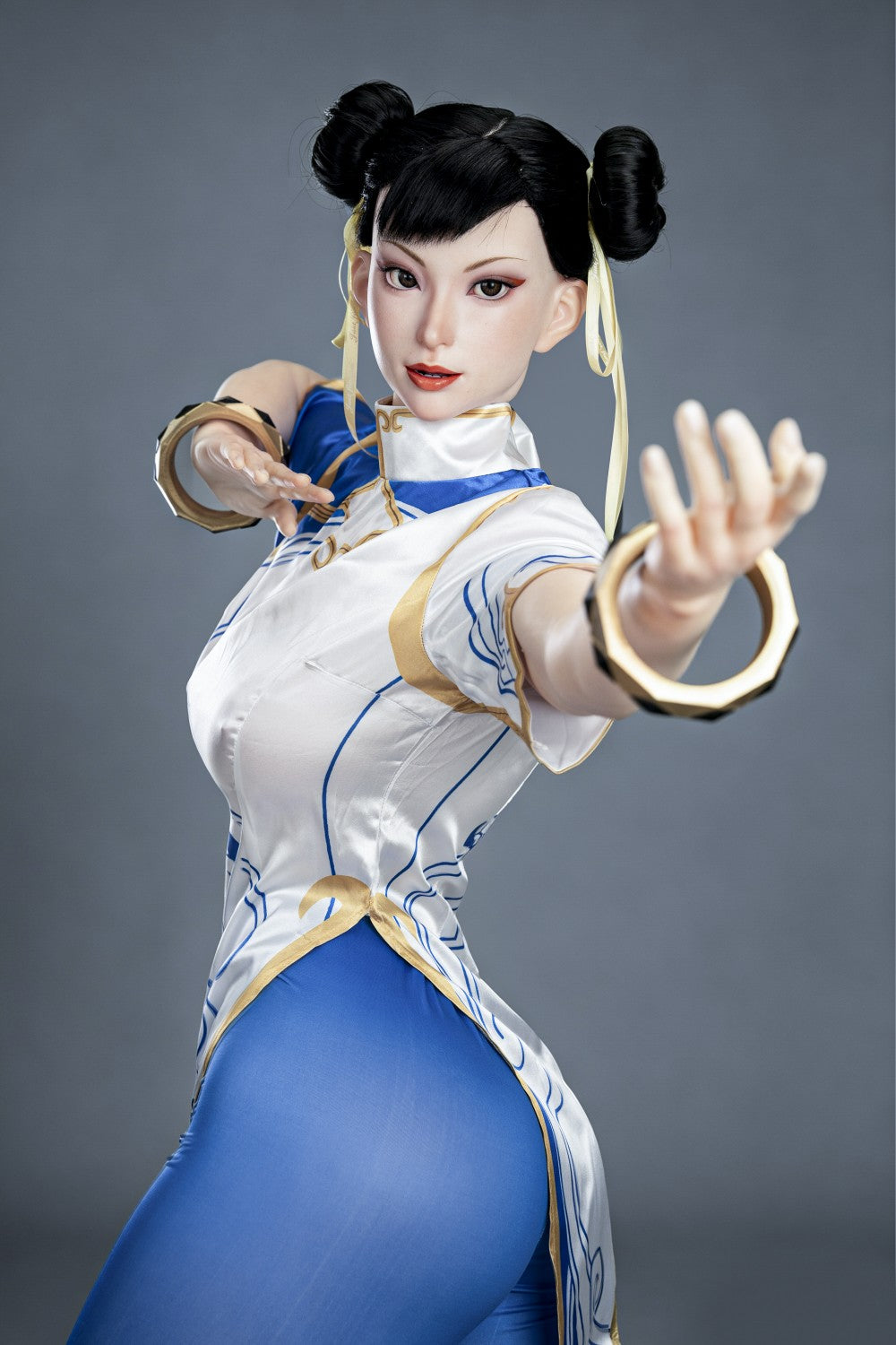 Chun Li-sekspop (Game Lady 169 cm F-Cup nr. 47-1 siliconen)