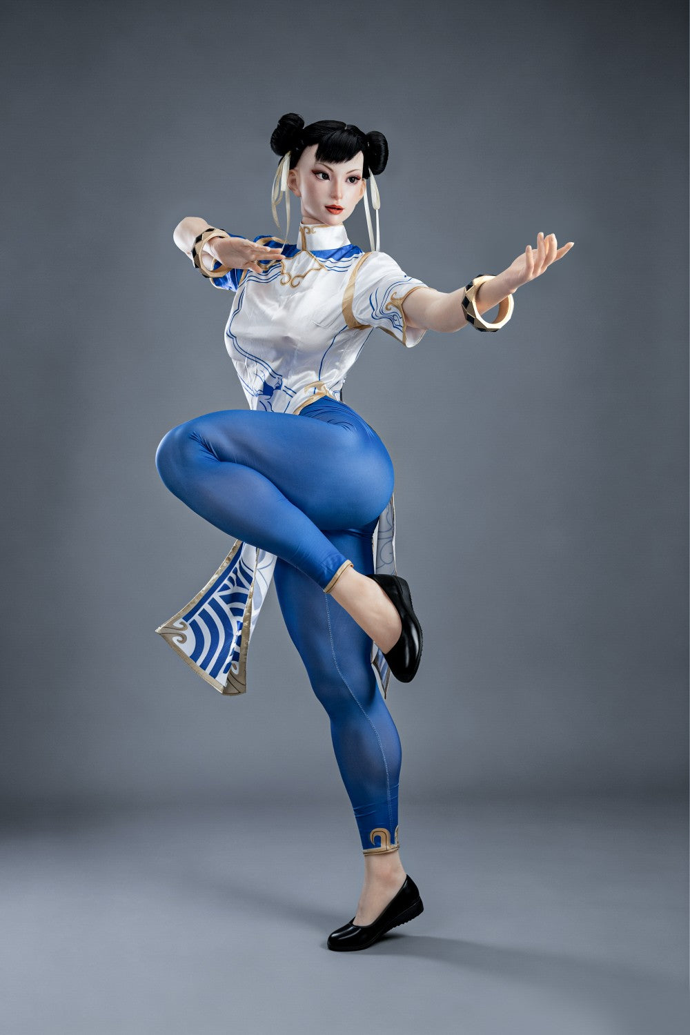 Chun Li-sekspop (Game Lady 169 cm F-Cup nr. 47-1 siliconen)