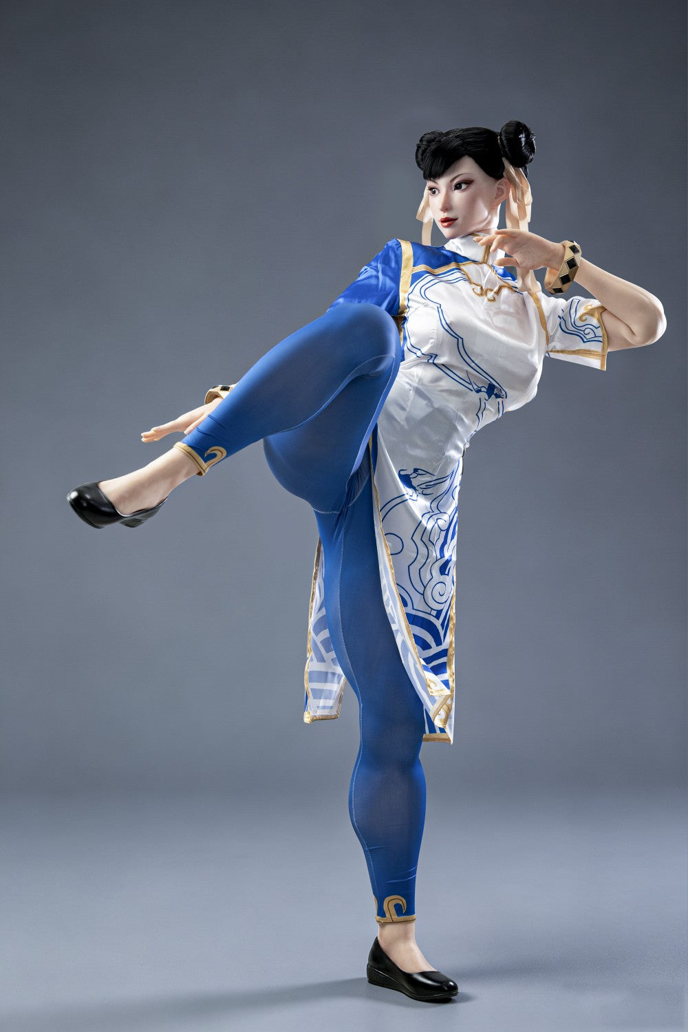 Chun Li-sekspop (Game Lady 169 cm F-Cup nr. 47-1 siliconen)