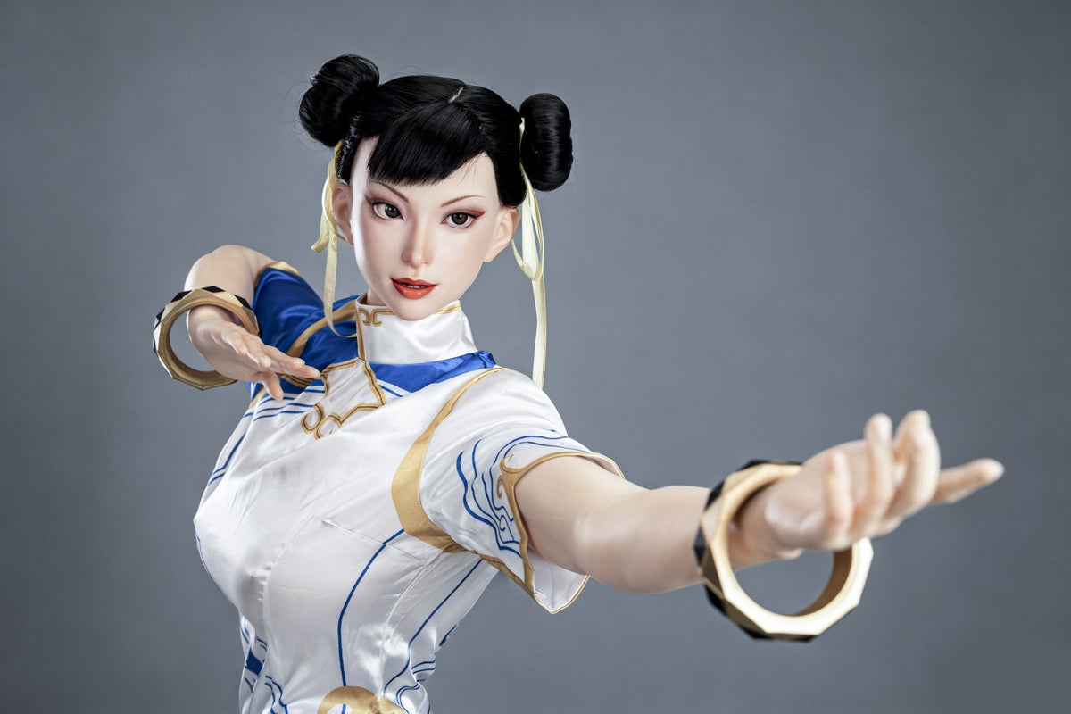 Chun Li-sekspop (Game Lady 169 cm F-Cup nr. 47-1 siliconen)
