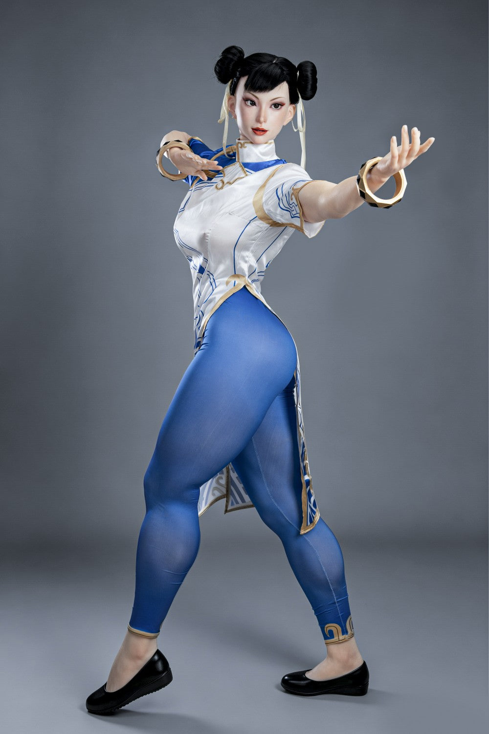 Chun Li-sekspop (Game Lady 169 cm F-Cup nr. 47-1 siliconen)