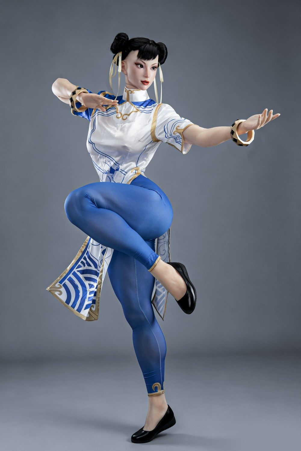 Chun Li-sekspop (Game Lady 169 cm F-Cup nr. 47-1 siliconen)
