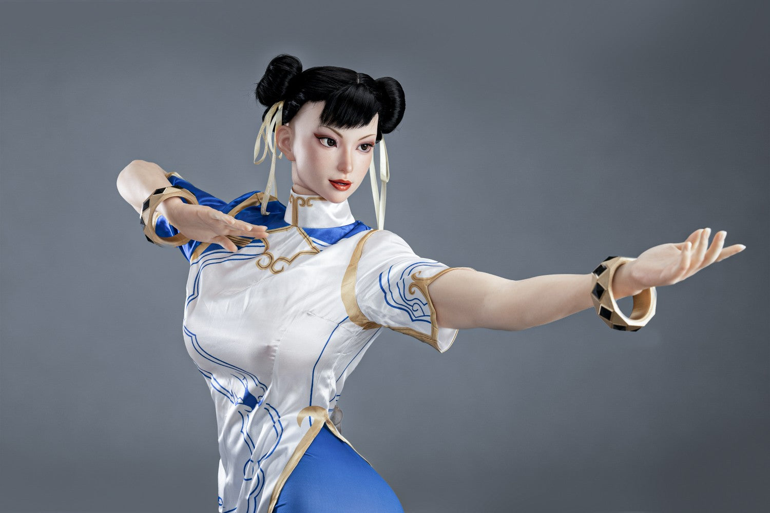 Chun Li-sekspop (Game Lady 169 cm F-Cup nr. 47-1 siliconen)