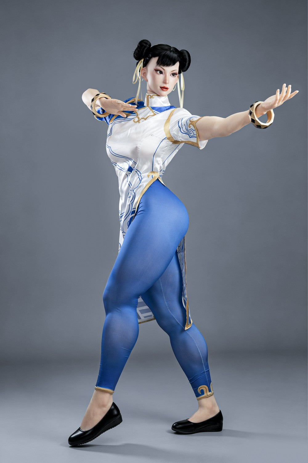Chun Li-sekspop (Game Lady 169 cm F-Cup nr. 47-1 siliconen)