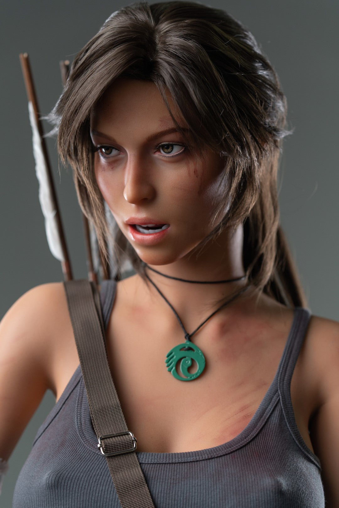 Lara Croft Sex Doll (Game Lady 166 cm e-cup nr. 20 siliconen)