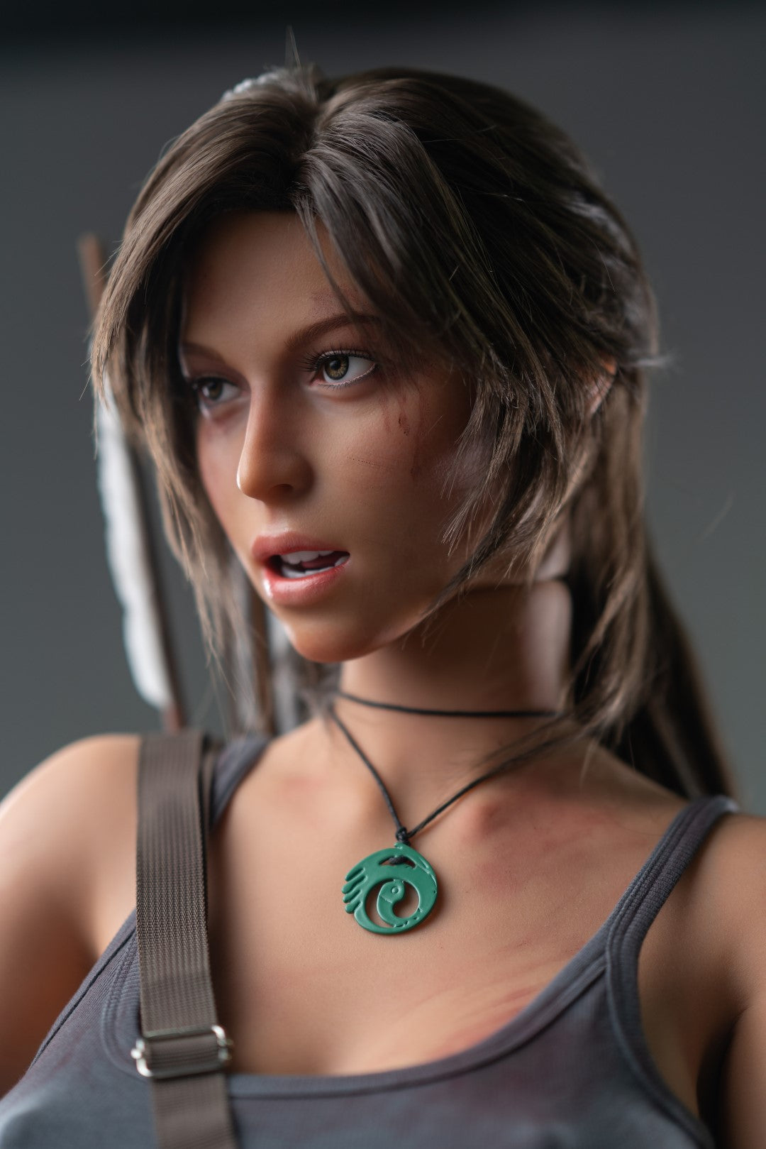 Lara Croft Sex Doll (Game Lady 166 cm e-cup nr. 20 siliconen)