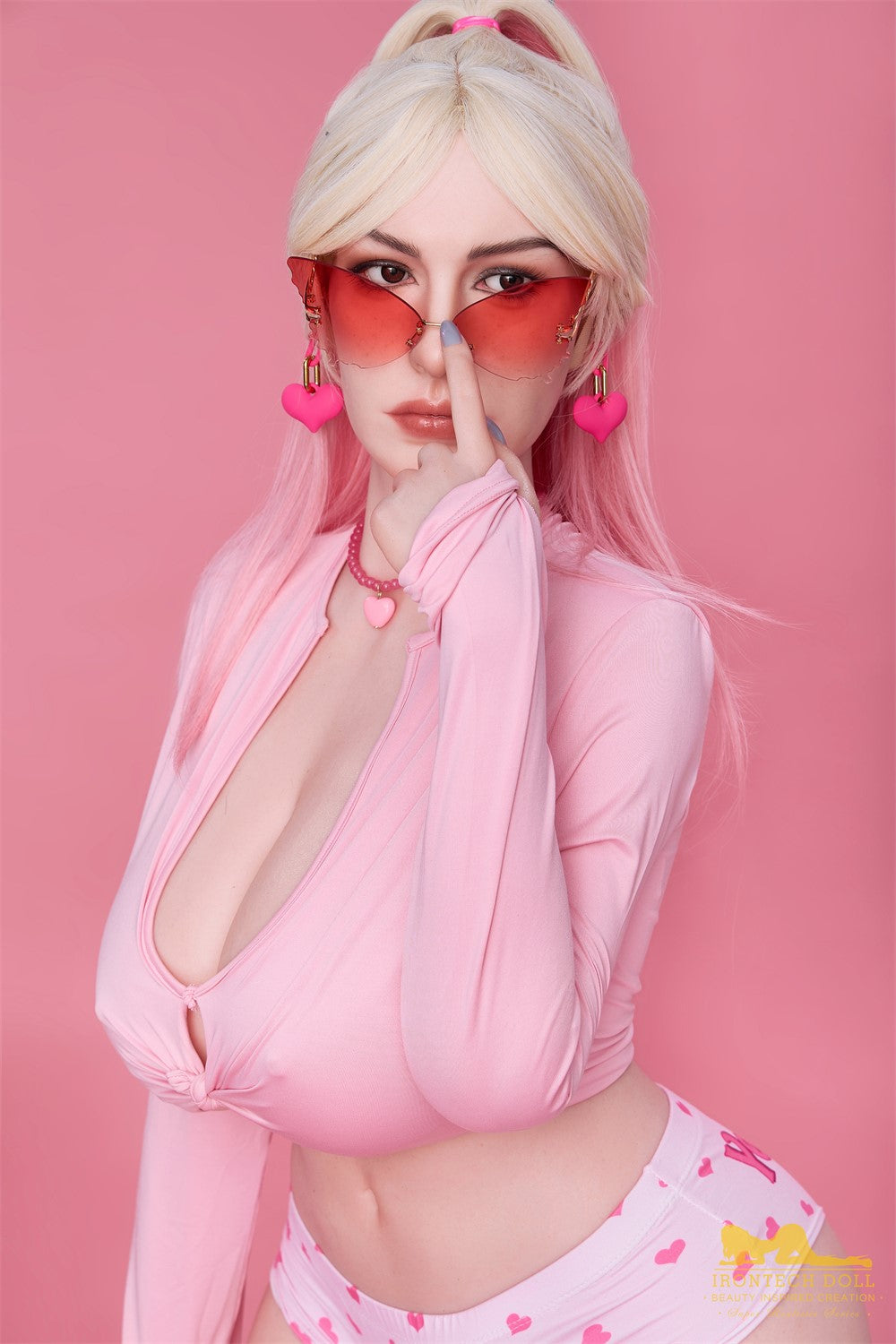 Lottie Shemale Sex Doll (Irontech Doll 162cm J-Cup S25 Silicone)