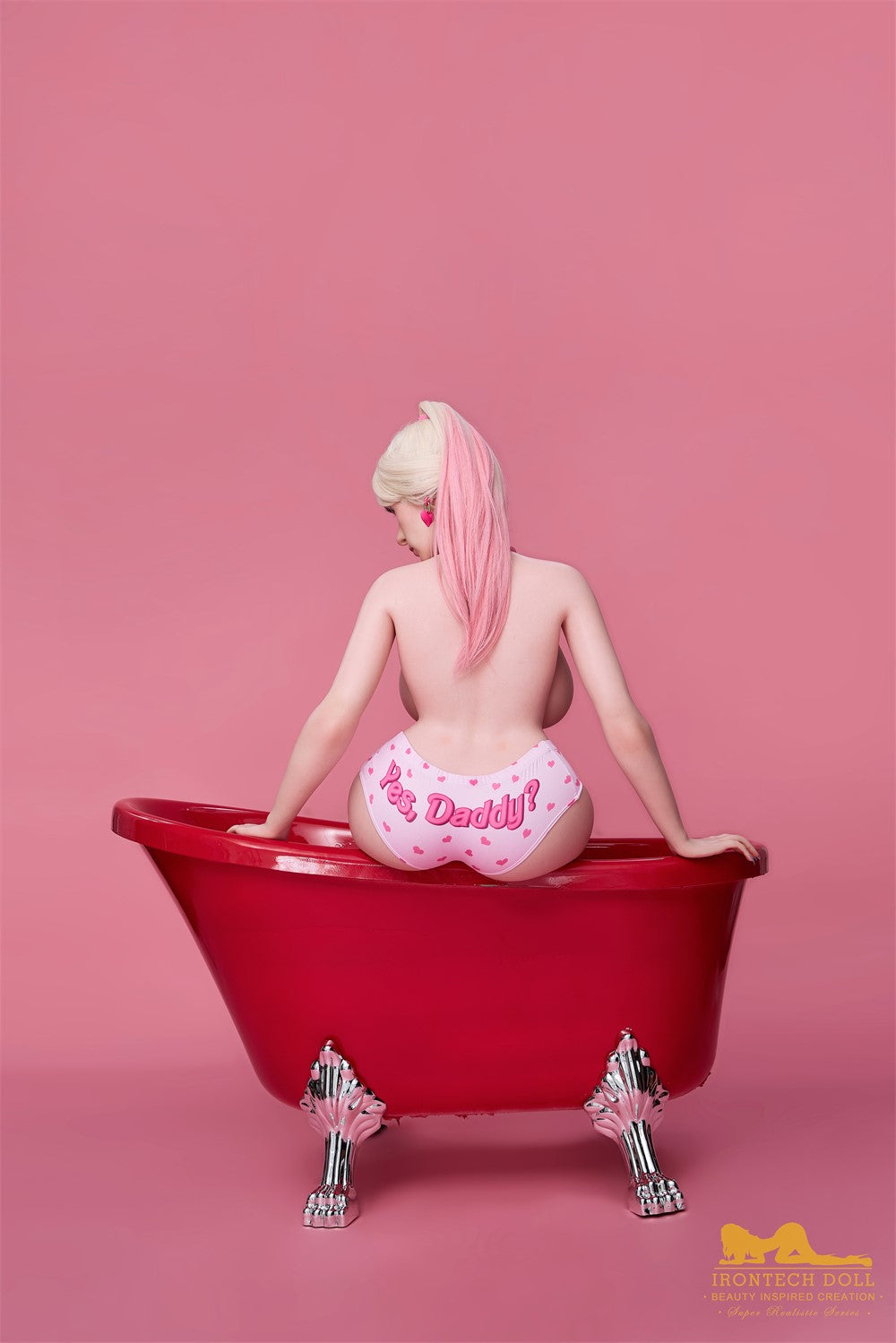Lottie Shemale Sex Doll (Irontech Doll 162cm J-Cup S25 Silicone)
