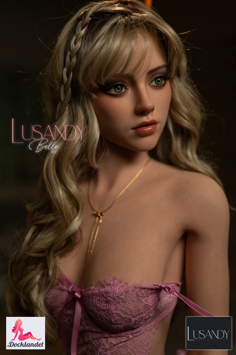 Belle sekspop (Lusandy Doll 167 cm B-cup siliconen) Natuurlijke huid