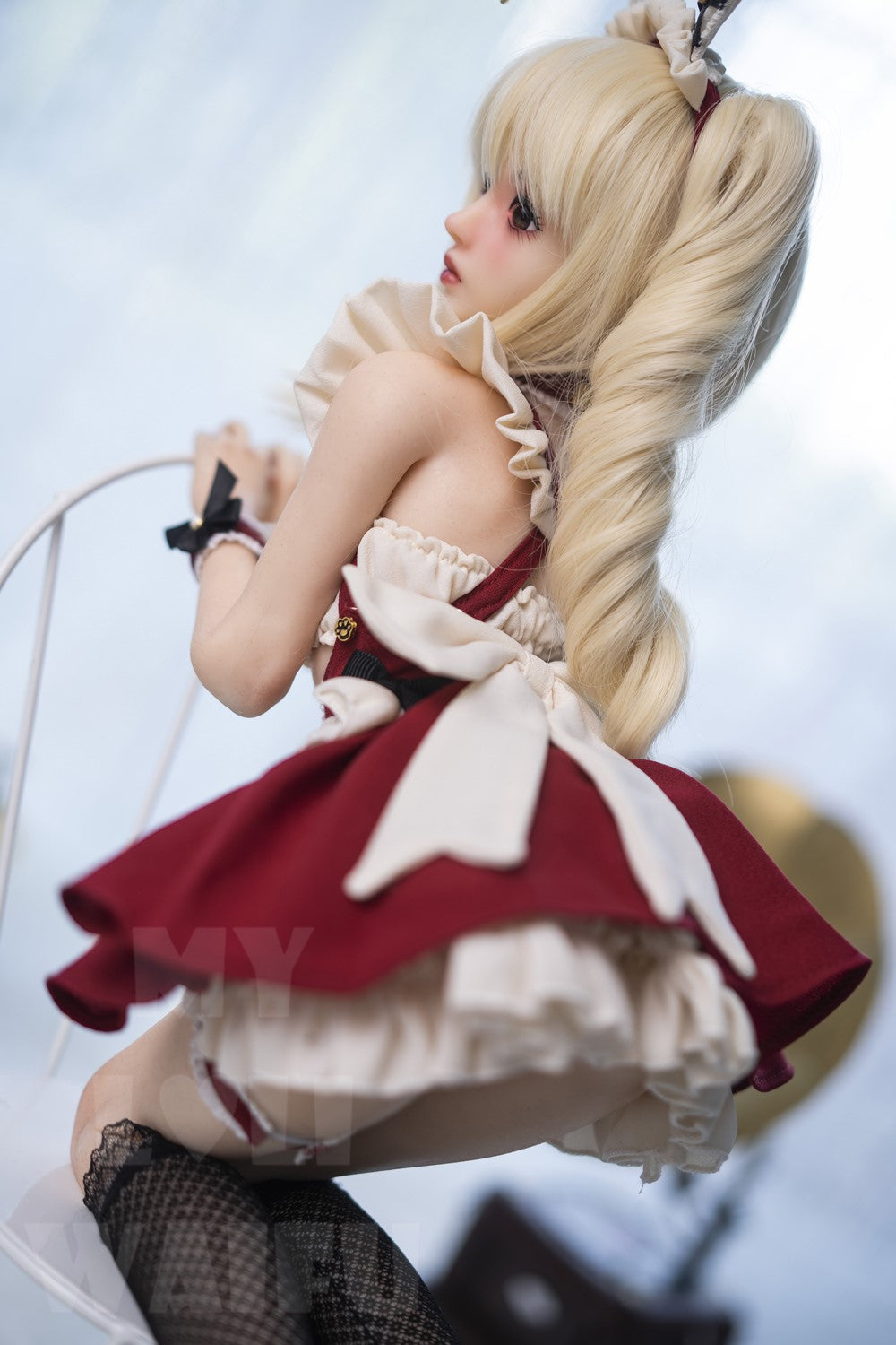 Lolita-sekspop (My Loli Waifu 60 cm C-cup #M1 siliconen)