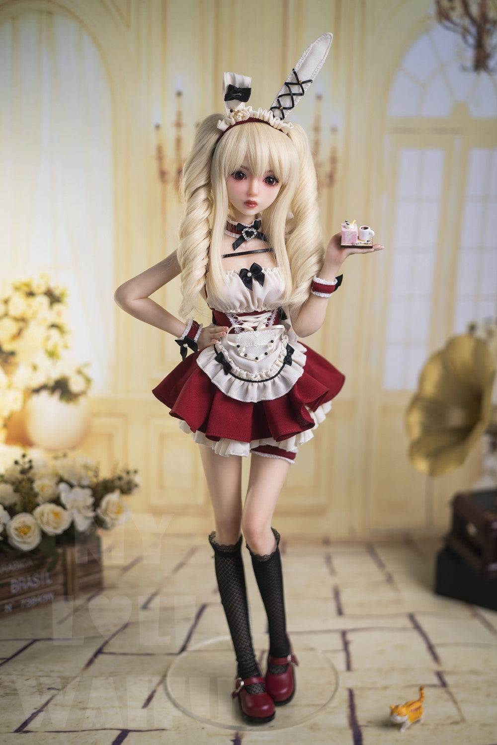 Lolita-sekspop (My Loli Waifu 60 cm C-cup #M1 siliconen)