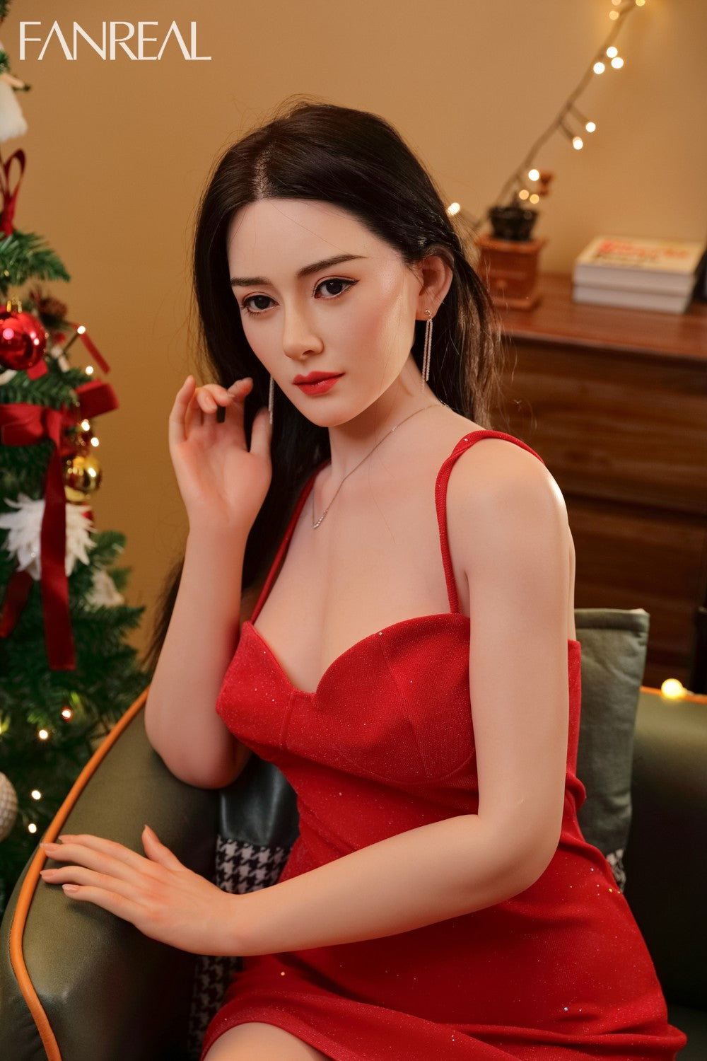Ling-sekspop (FanReal Doll 170 cm D-cup siliconen)
