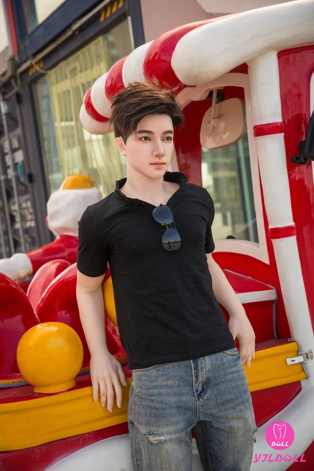 Jack mannelijke sekspop (YJL Doll 177 cm MD010 siliconen)