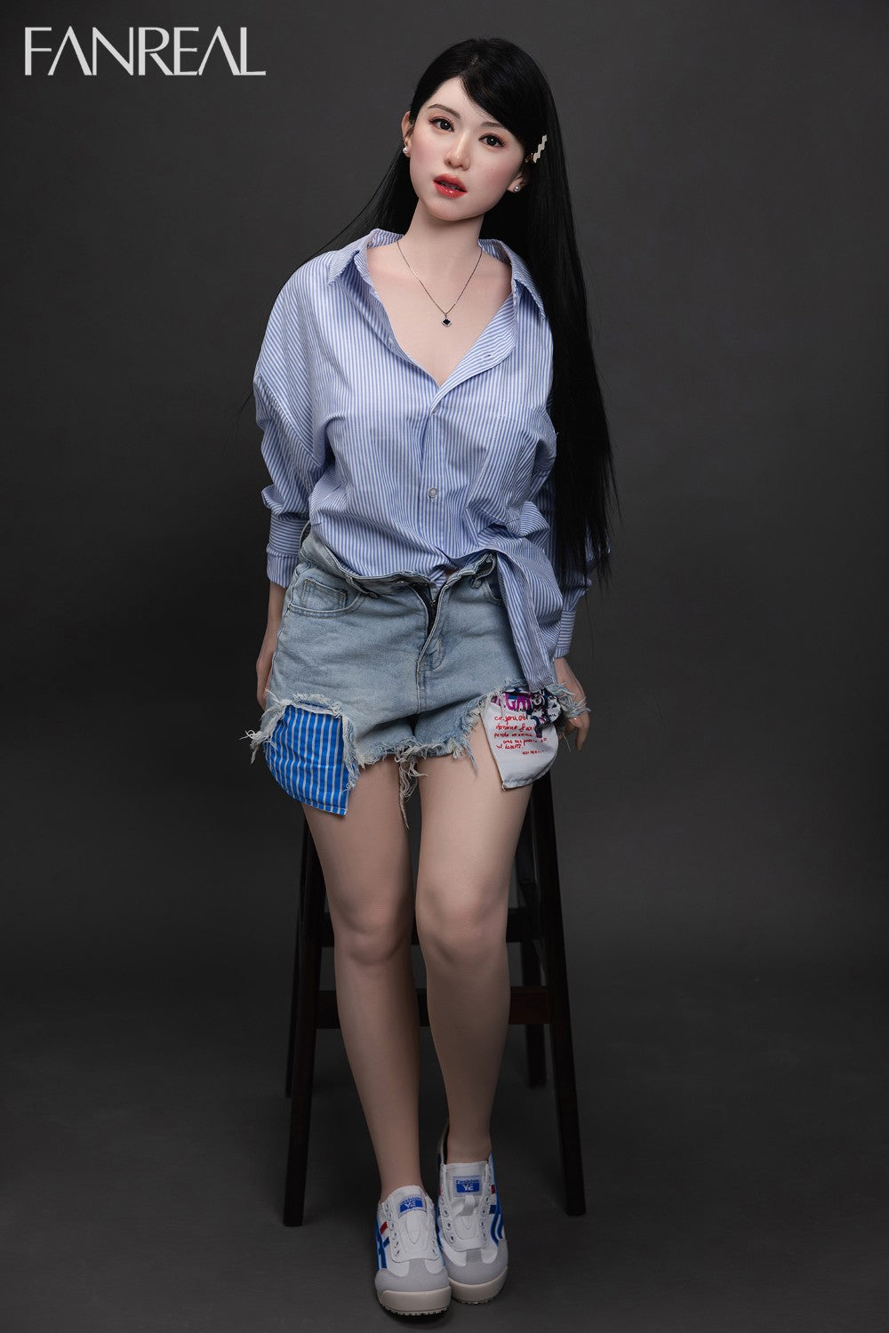 Kimmy-sekspop (FanReal Doll F-cup van 155 cm RST Siliconen)