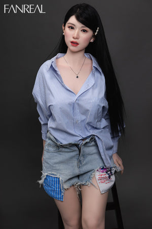 Kimmy Sexdocka (FanReal Doll 155cm F-kupa Silikon)