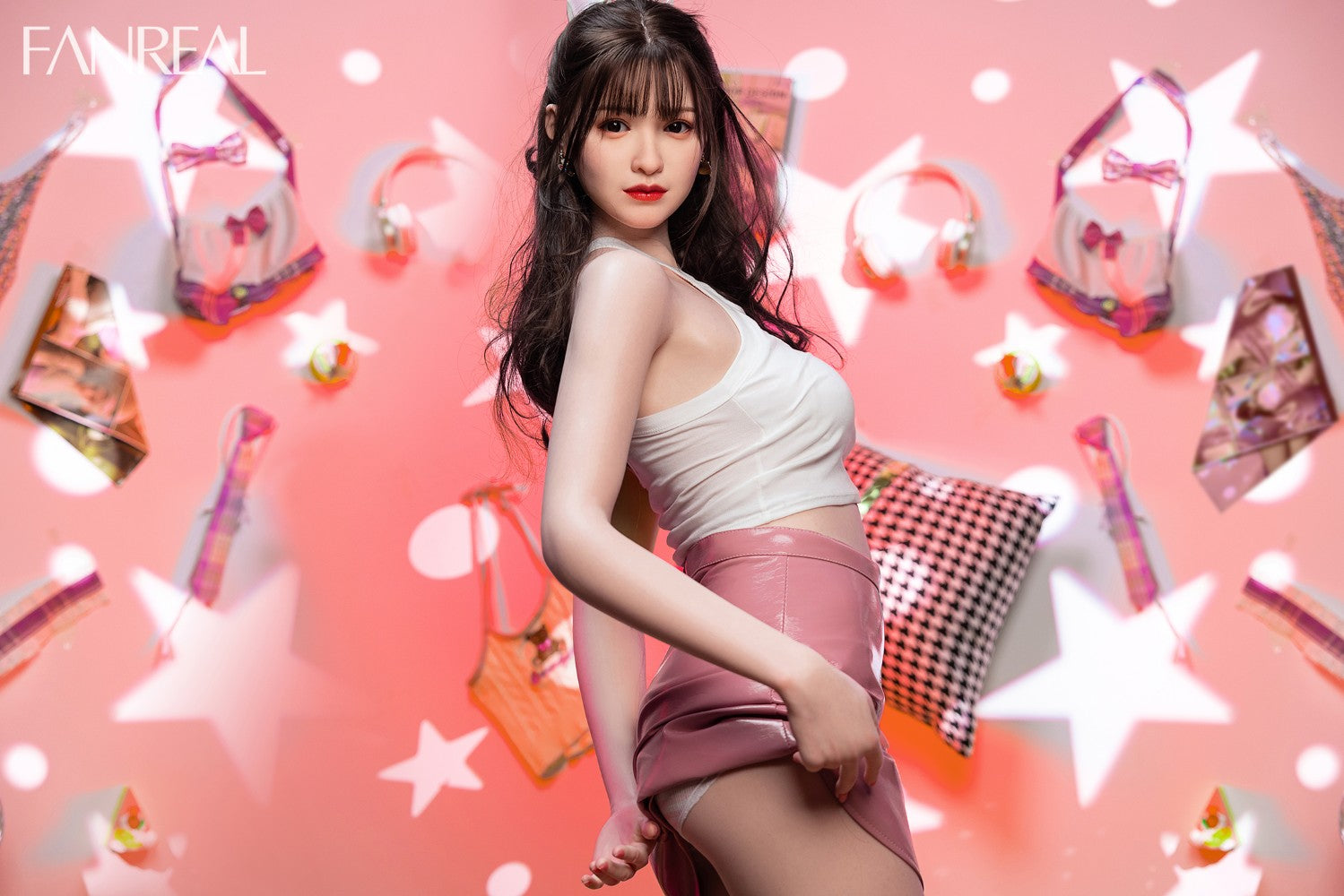 Josie-sekspop (FanReal Doll 163 cm C-cup siliconen)