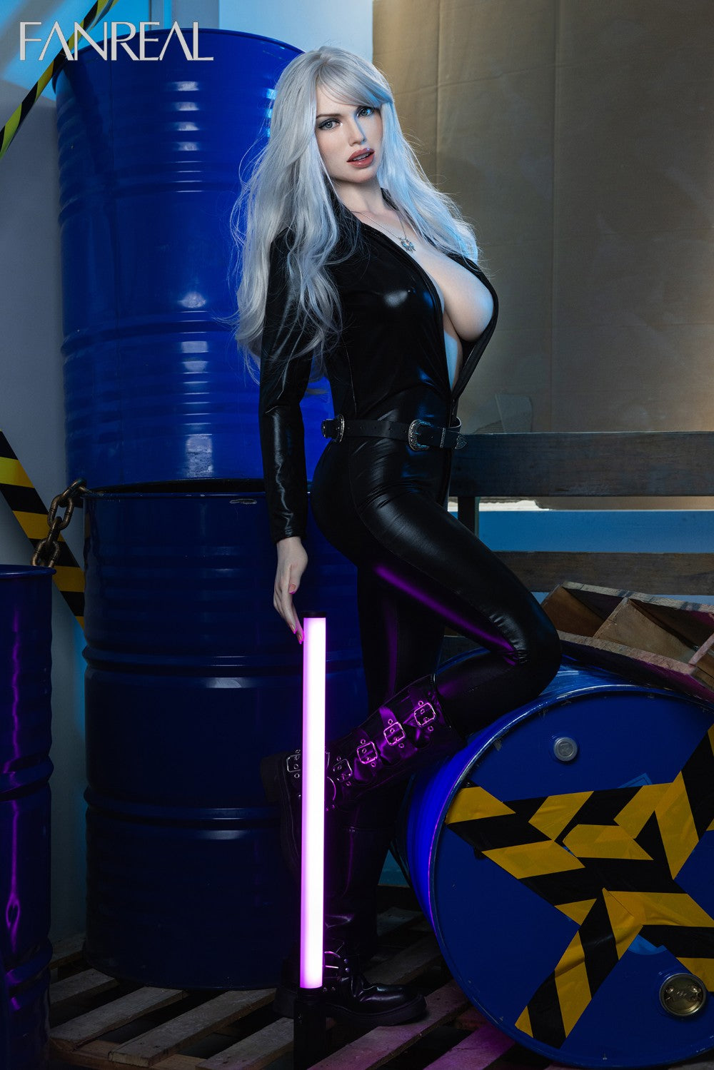 Kelly sekspop (FanReal Doll 168 cm F-cup siliconen)