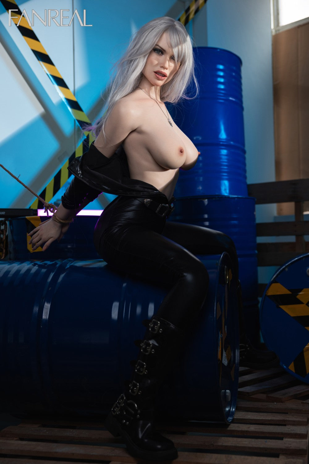 Kelly sekspop (FanReal Doll 168 cm F-cup siliconen)