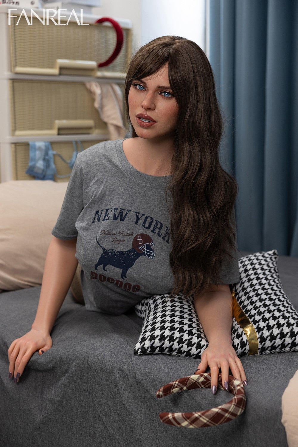 Gina Torso Sex doll (FanReal Doll 95cm G-cup silicone) EXPRESS