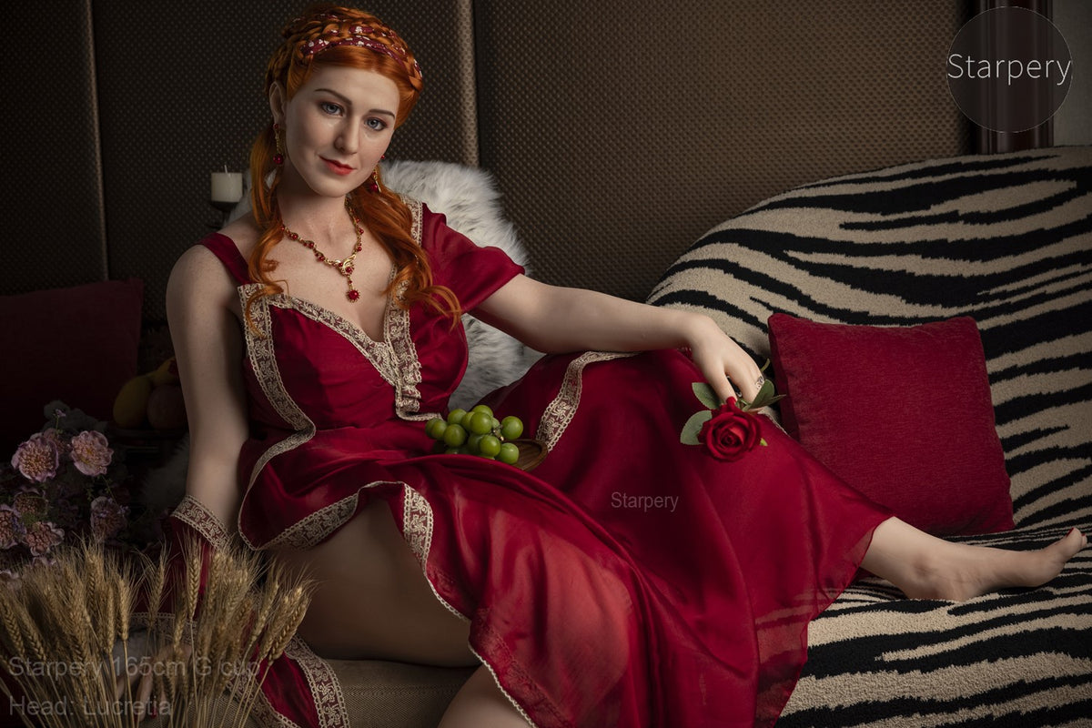 Lucretia-sekspop (Starpery 165cm G-cup TPE+Siliconen)