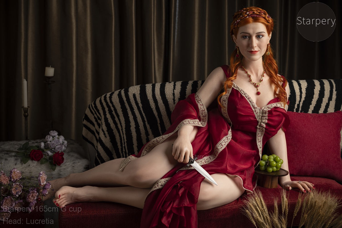Lucretia-sekspop (Starpery 165cm G-cup TPE+Siliconen)