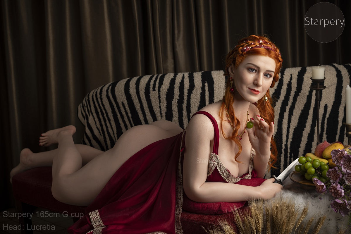 Lucretia-sekspop (Starpery 165cm G-cup TPE+Siliconen)