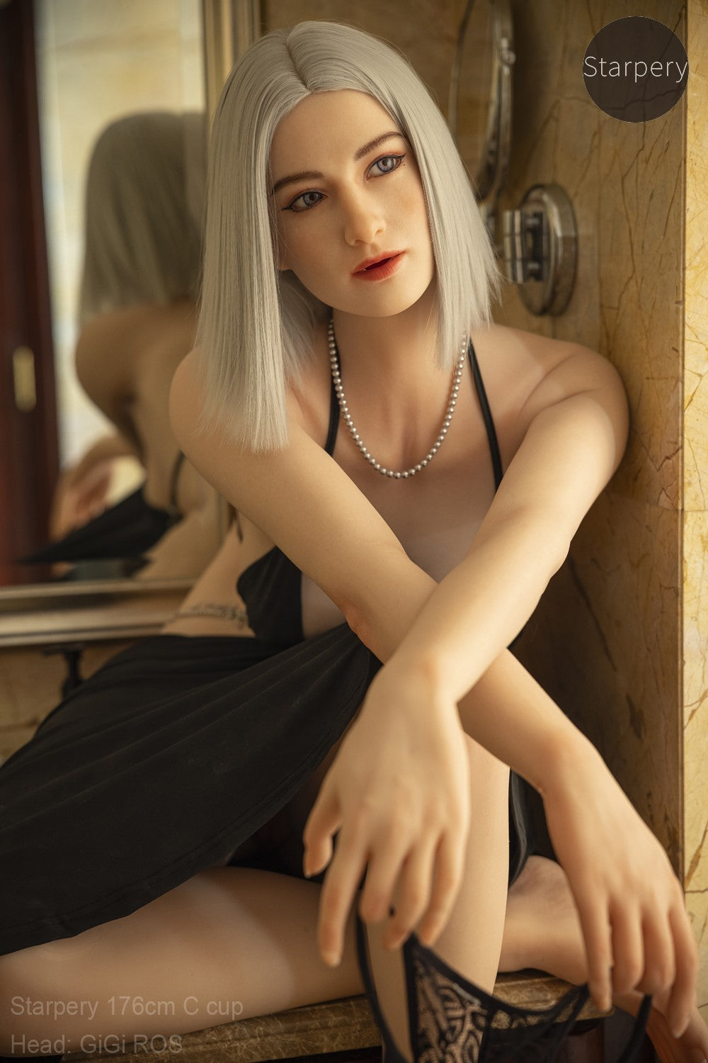 Gigi-sekspop (Starpery 176cm C-cup TPE+Siliconen)