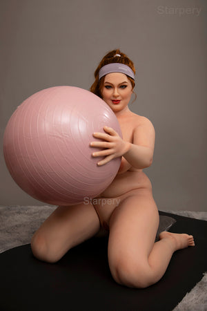 Ivoren sekspop (Starpery 161cm H-Kupa TPE+Silicone)