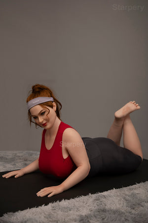Ivoren sekspop (Starpery 161cm H-Kupa TPE+Silicone)