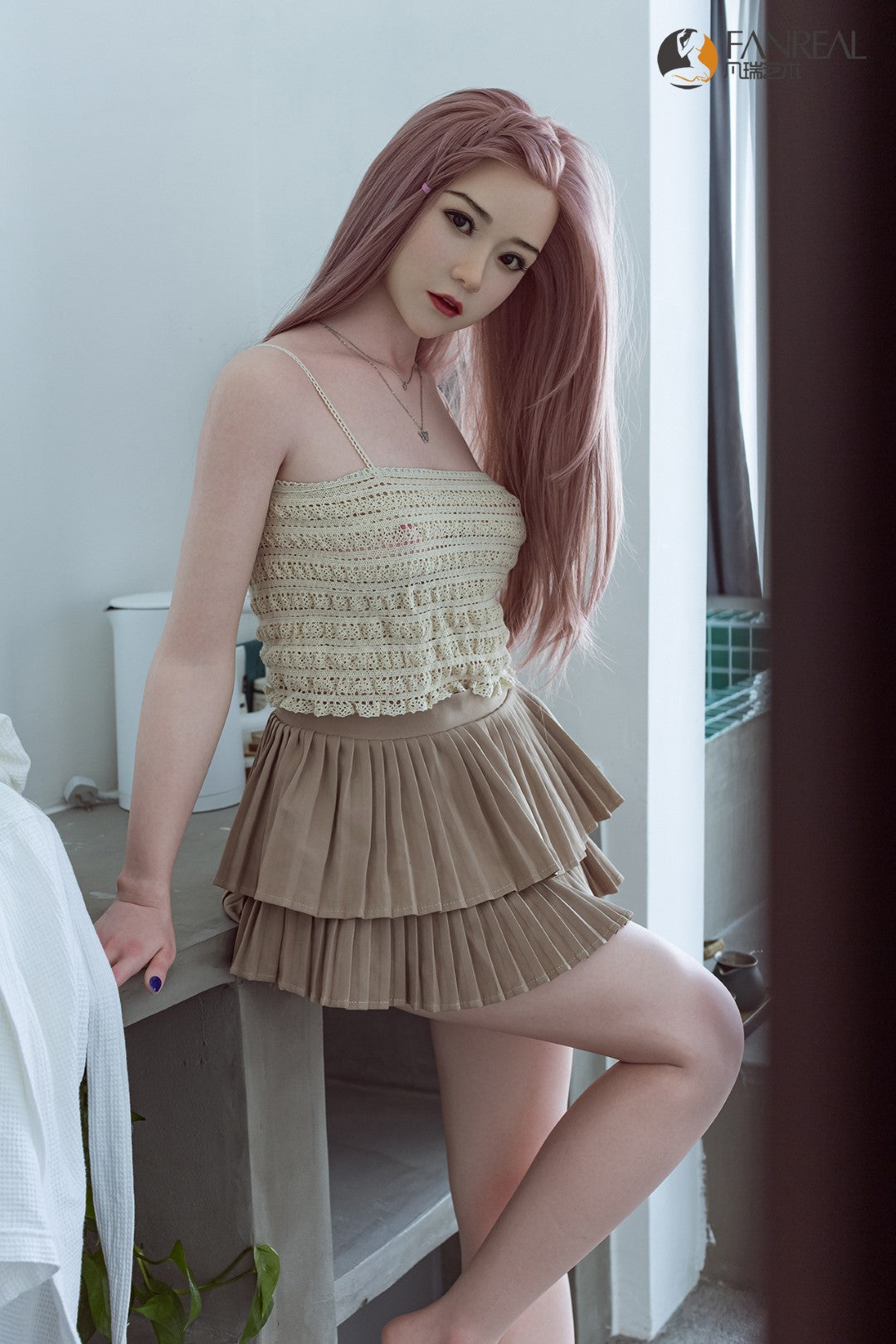 Qian Sex Doll (FanReal Doll 158cm B-Cup Silicone)