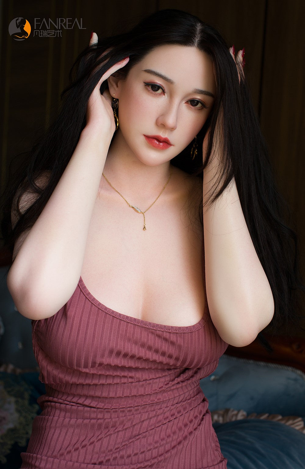Vivi sekspop (FanReal Doll 172 cm E-cup siliconen)