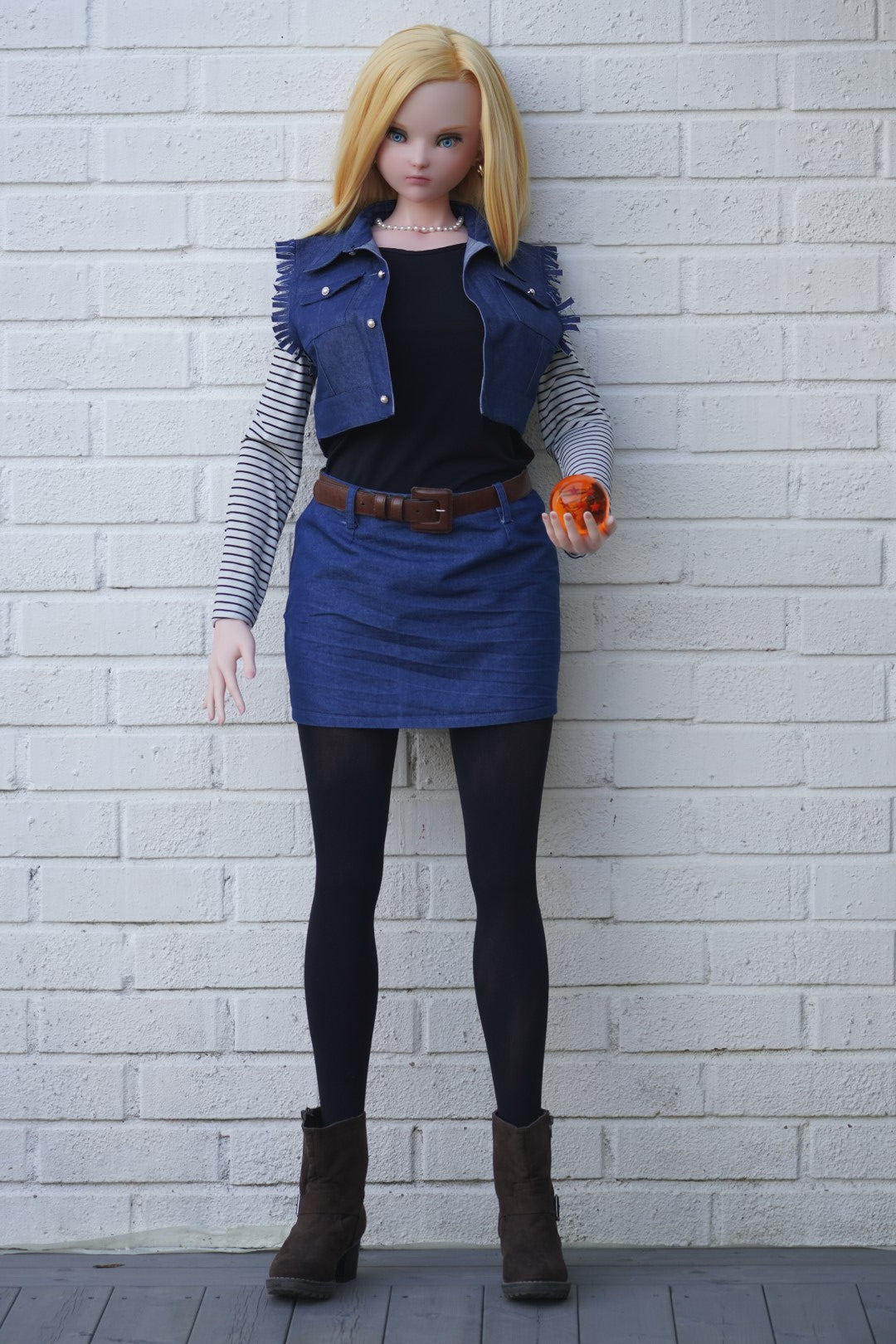 Lazuli Android 18 sekspop (Irokebijin 147 cm F-Cup siliconen)