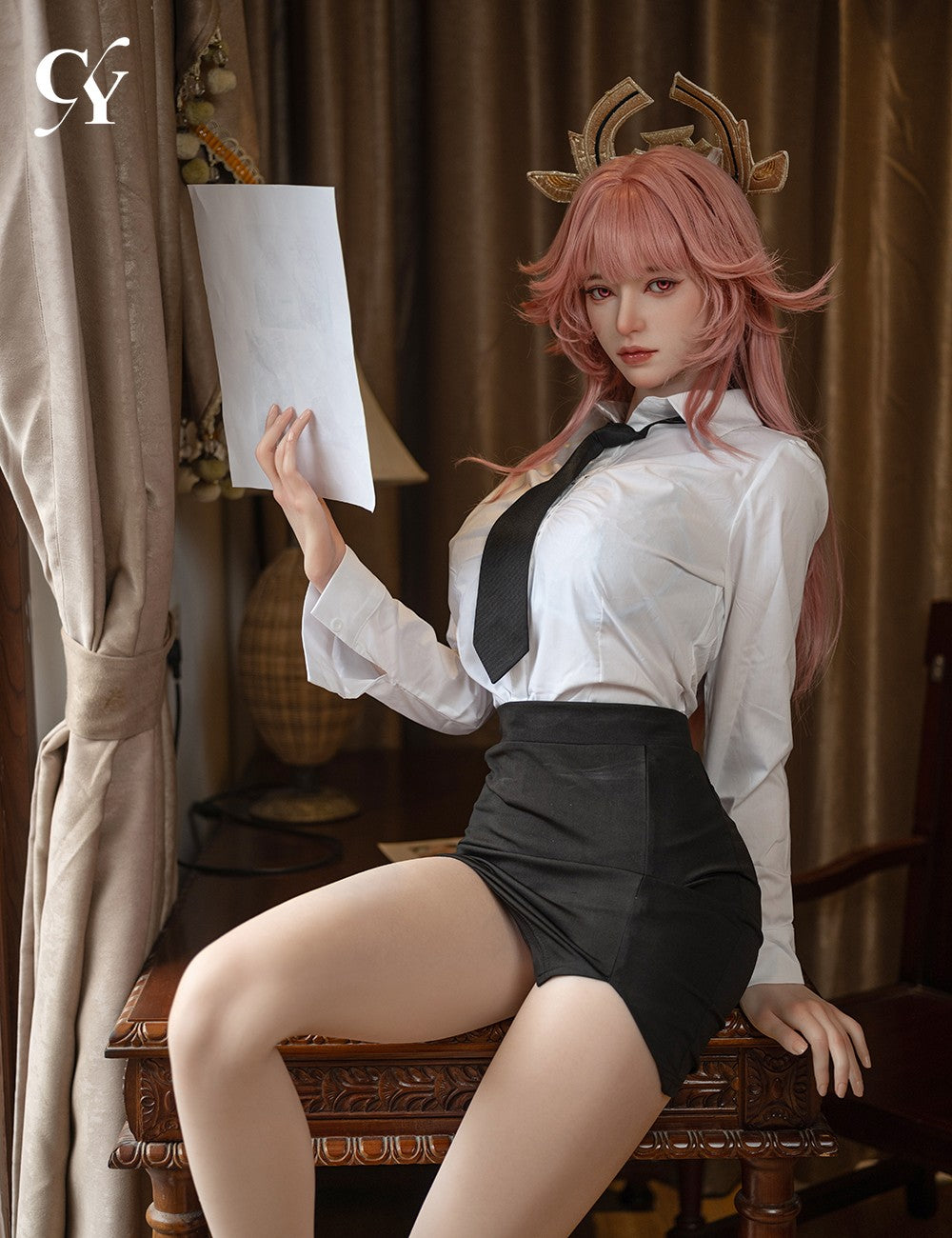 Miko-sekspop (TOP CYDOLL 168 cm F-cup TPE+Siliconen)