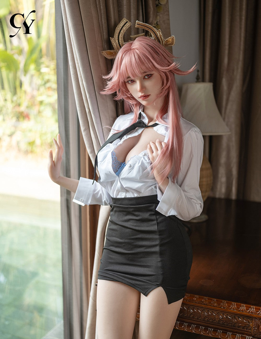 Miko-sekspop (TOP CYDOLL 168 cm F-cup TPE+Siliconen)