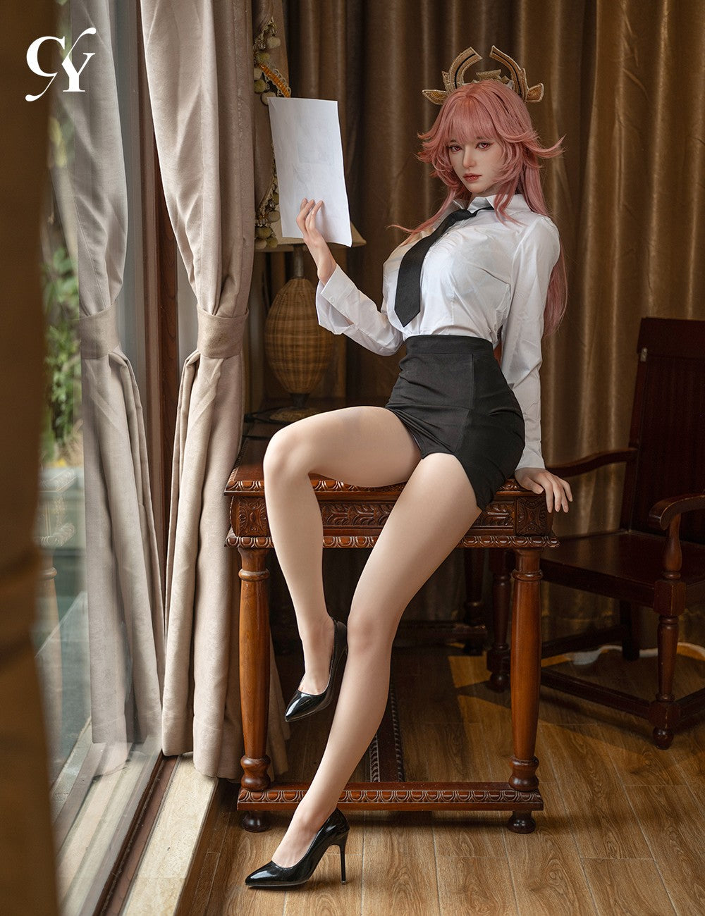Miko-sekspop (TOP CYDOLL 168 cm F-cup TPE+Siliconen)