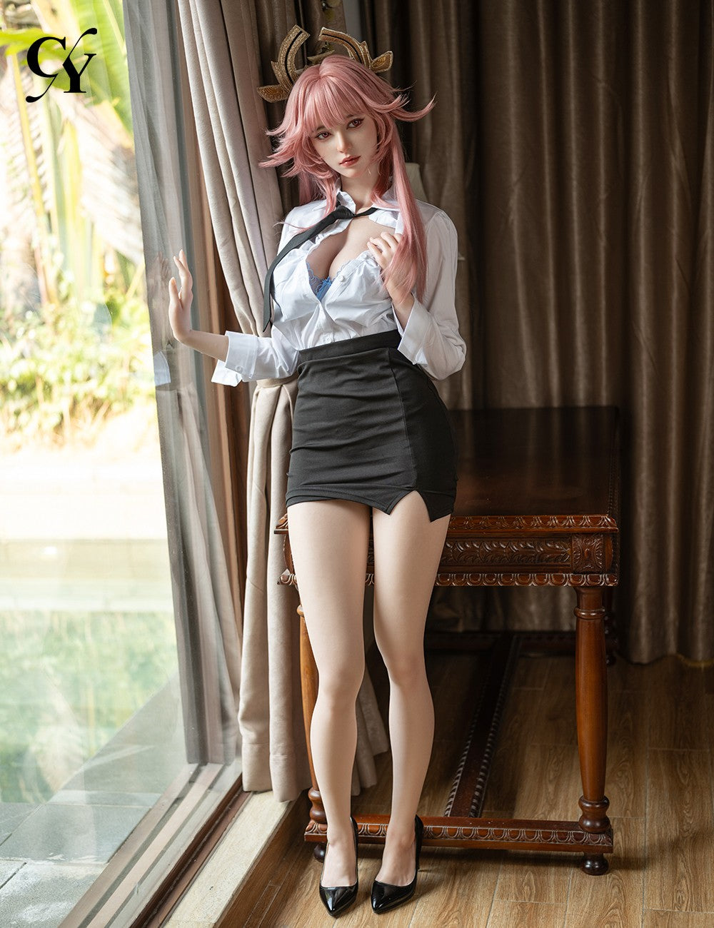 Miko-sekspop (TOP CYDOLL 168 cm F-cup TPE+Siliconen)
