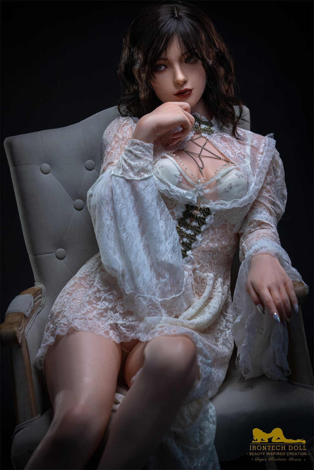 Nabi-sekspop (Irontech Doll 163 cm B-cup S36 siliconen)