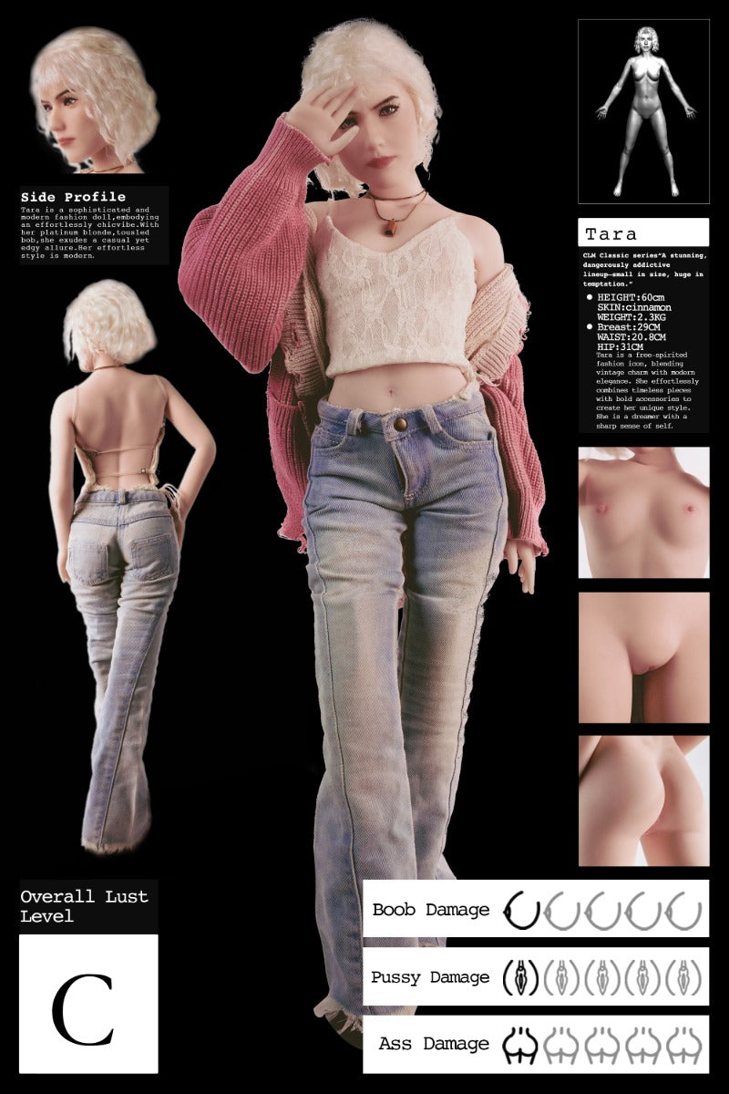 Tara-sekspop (Climax Doll Mini 60cm S cup Siliconen)