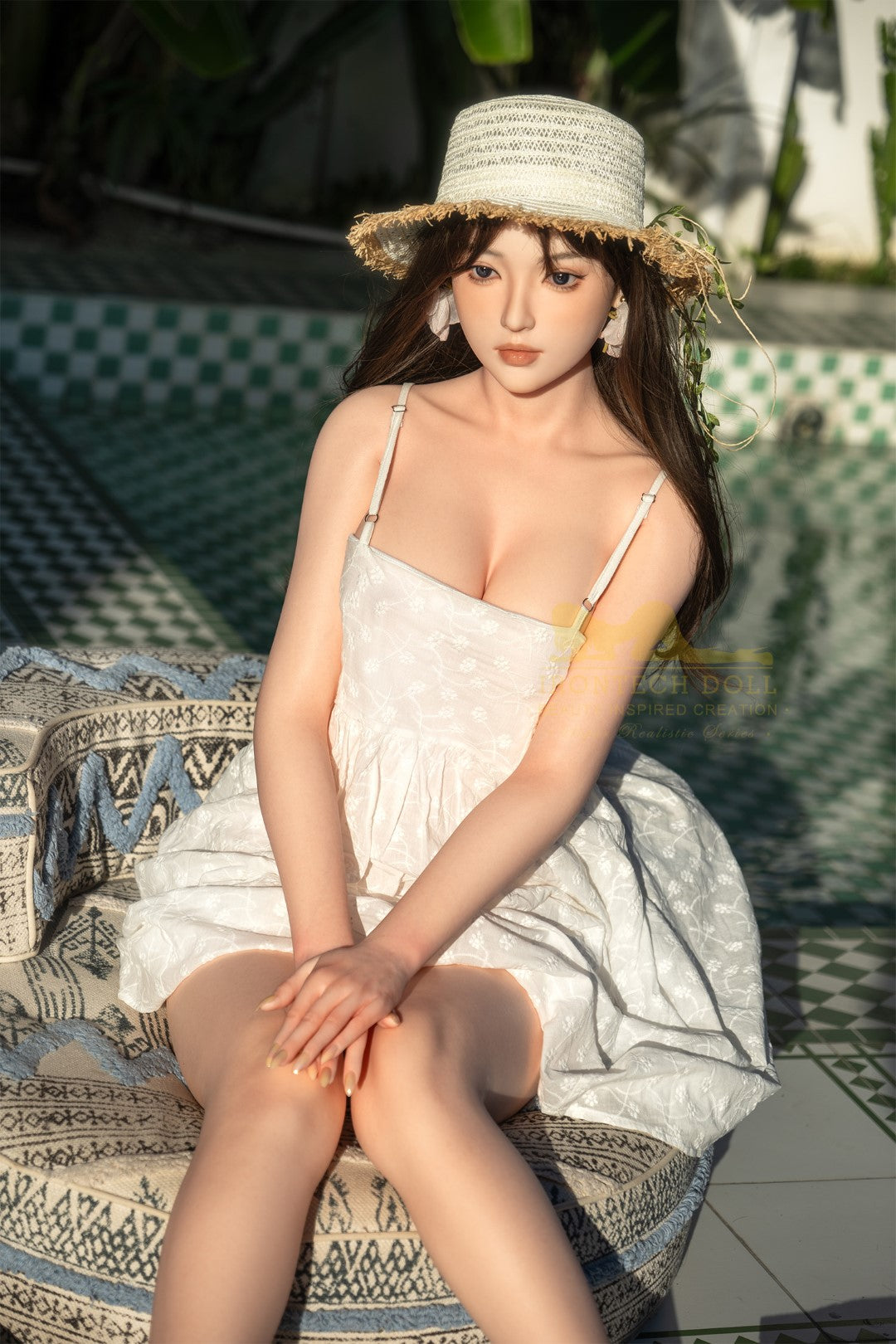 Lingnai-sekspop (Irontech Doll 166 cm C-Cup G2 siliconen)